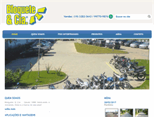 Tablet Screenshot of bloquetecia.com.br